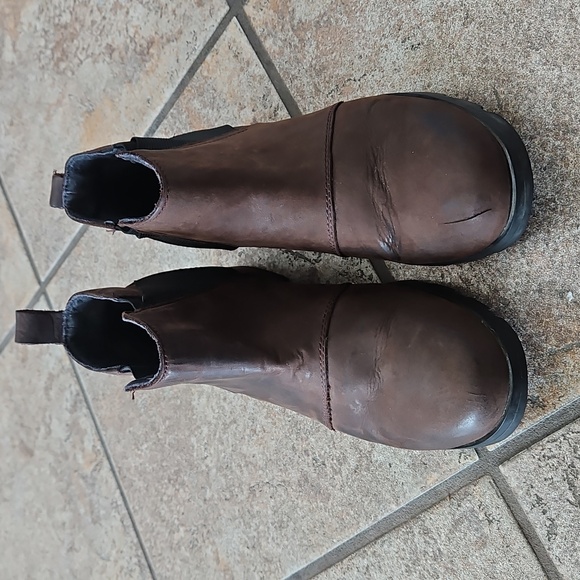 Sorel Waterproof Leather Booties Size 8 For Women - Picture 8 of 9